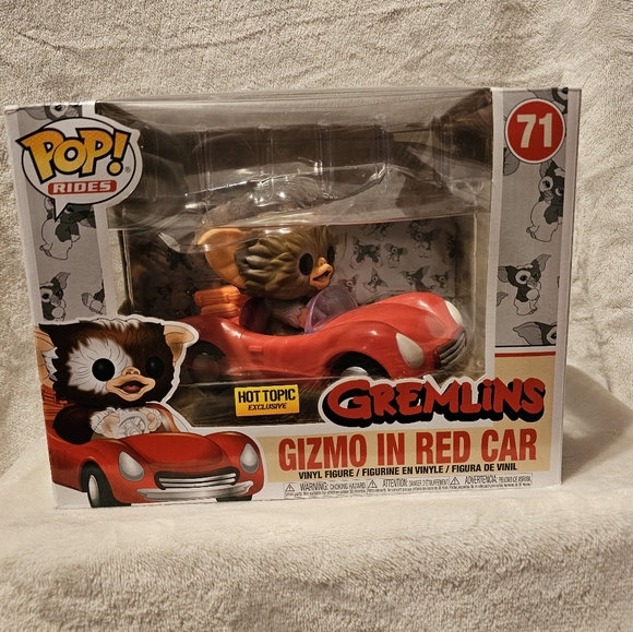 Funko Pop! Gizmo In Red Car #71 Gremlins Hot Topic Exclusive - Picture 2 of 9